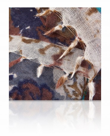 Палантин Женский ZW-DENSE.FLORAL/LILAC